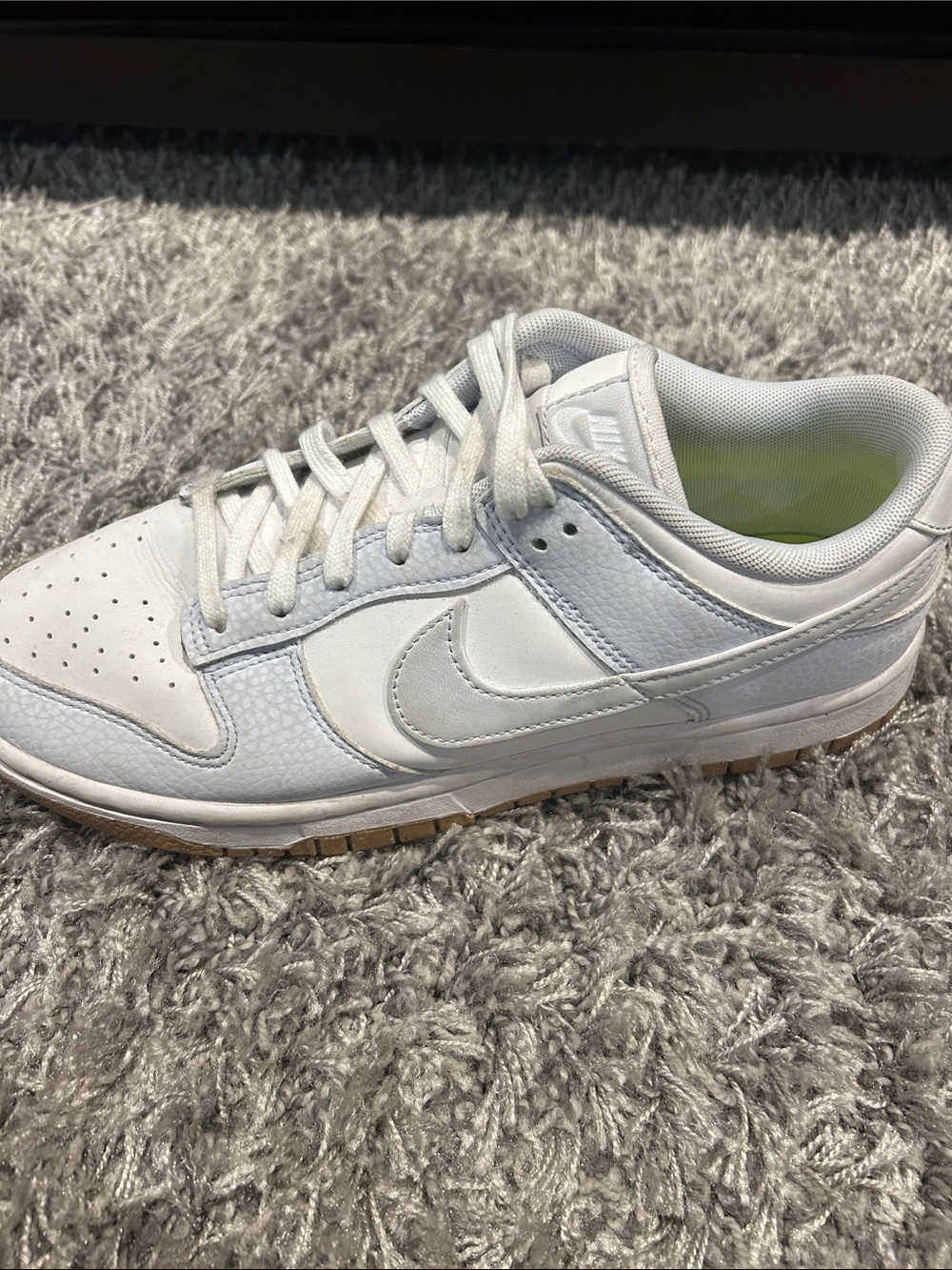 Nike Women’s White Low-Top Lace-Up Sneakers